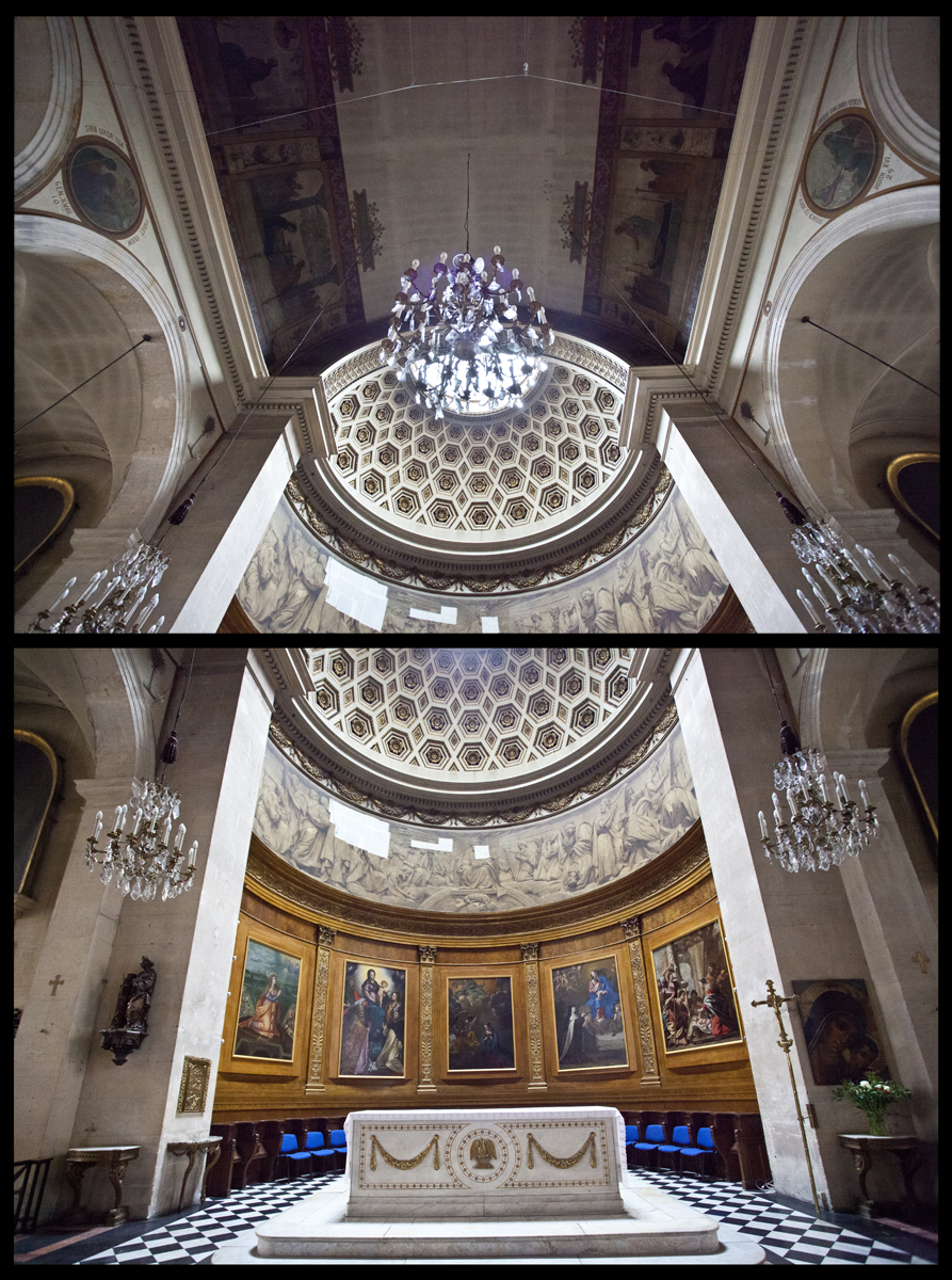 Interior - Notre-Dame de Lorette Paris, France 2013, lloyd godman