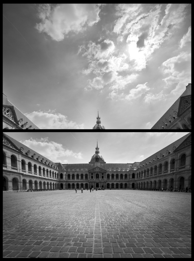 courtyard Musée de l'Armée, Paris, France, lloyd godman