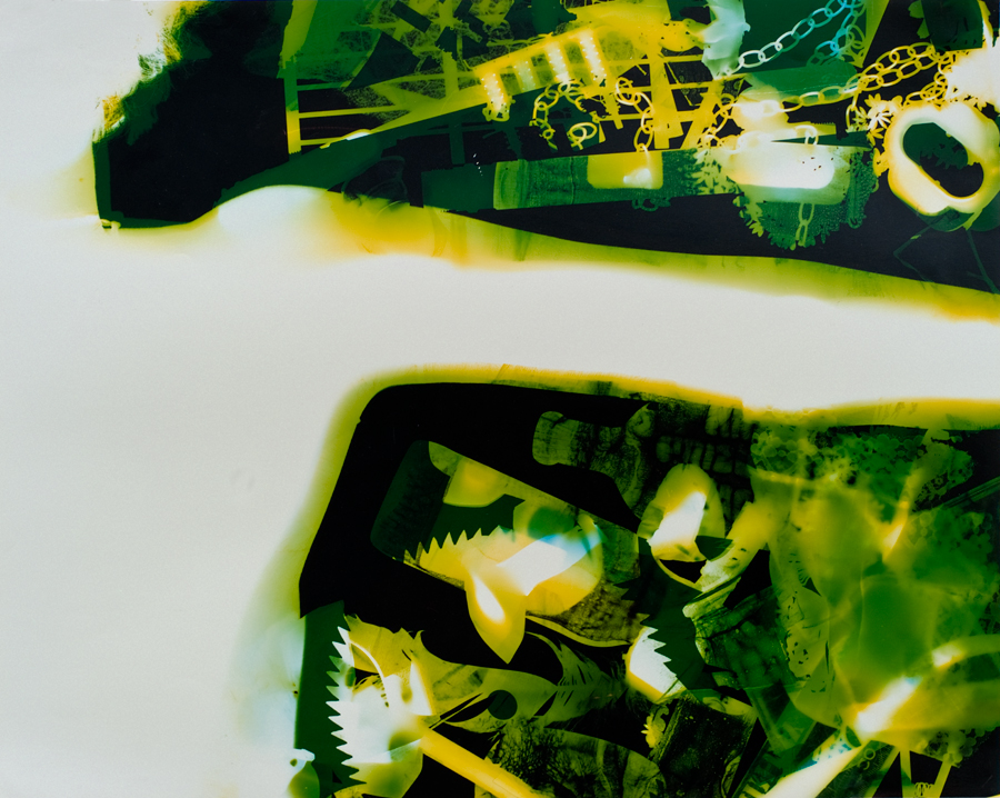 left hand detail of Female figure photogram, lloyd godman