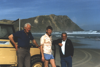 On the Beach at Blackhead