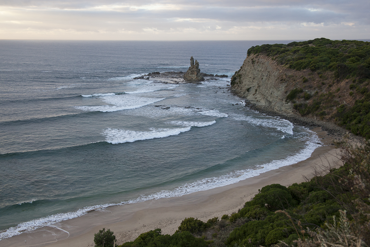 surf line up Eagles nest, Victoria 