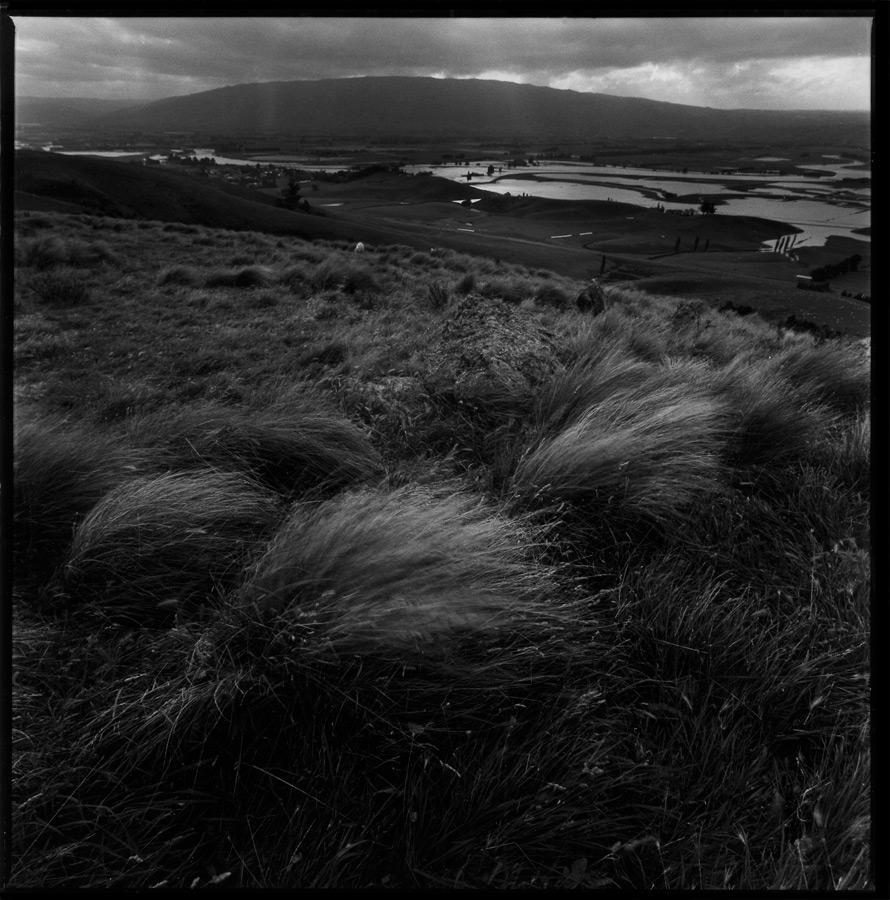 Taieri River in Flood from Scroggs Hill