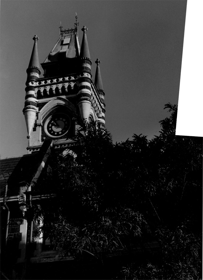 Dunedin Town Hall clock tower