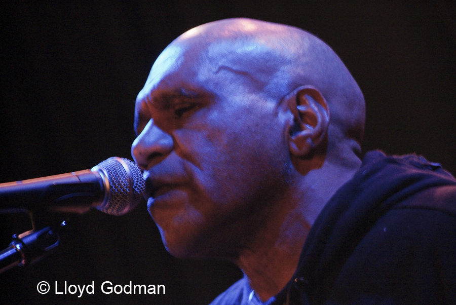 Archie Roach - Healsville Hall, Victoria, Australia, 2008 - Coranderrk Open Day - Photograph - Lloyd Godman