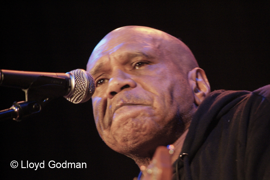 Archie Roach - Healsville Hall, Victoria, Australia, 2008 - Coranderrk Open Day - Photograph - Lloyd Godman