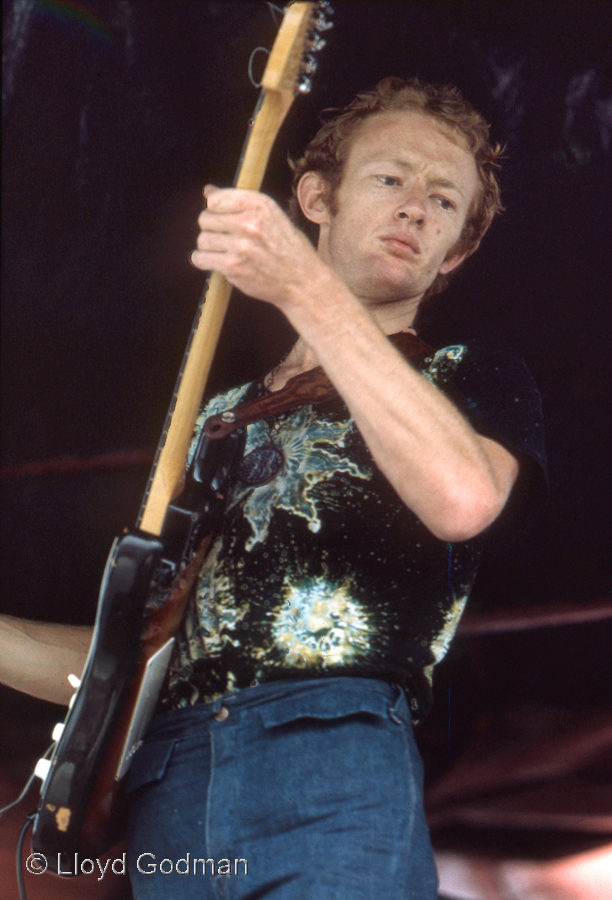 Australian rock group Black Feather, Te Rapa Racecourse New Zeland 1973 - photograph Lloyd Godman