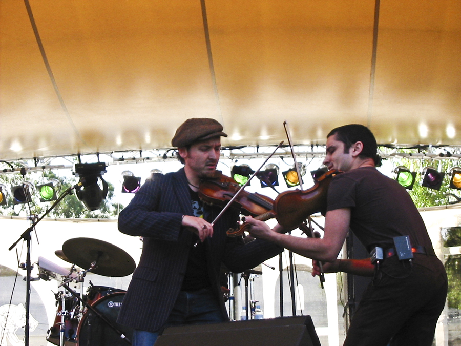 Les Yeux Noirs - Womadelaide Adelaide Australia 2005 - photograph Lloyd Godman