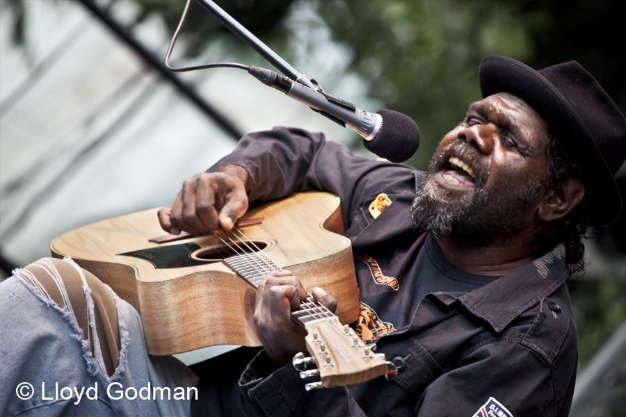 Frank Yamma  - Womad - Adelaide - Australia - 2010 - Lloyd Godman