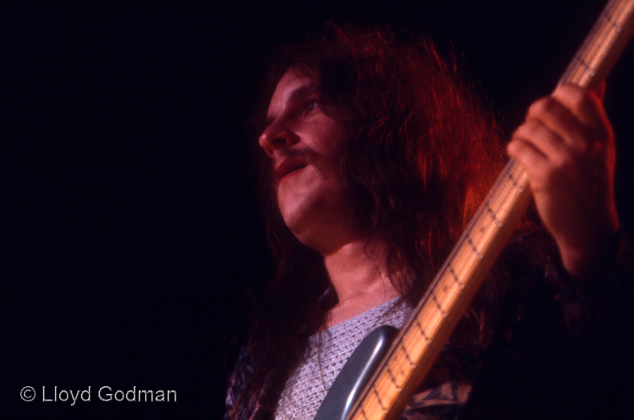 Bass Player, Joe Cocker,  Western Springs, New Zealand, 1972 , Lloyd Godman