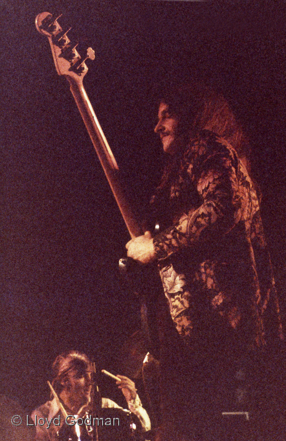 Bass Player, Joe Cocker,  Western Springs, New Zealand, 1972 , Lloyd Godman