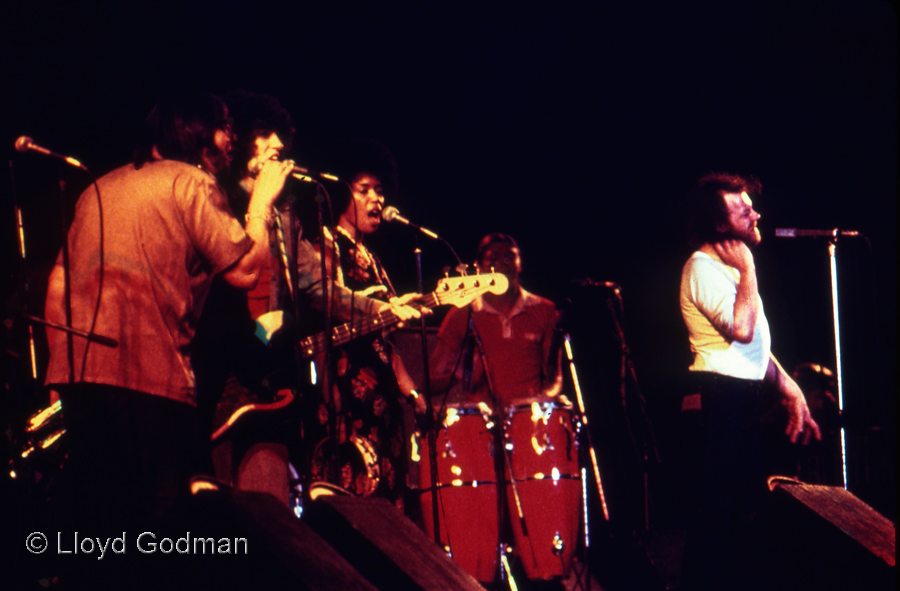 Joe Cocker, Dunedin Town Hall, New Zeland - 1974, Lloyd Godman