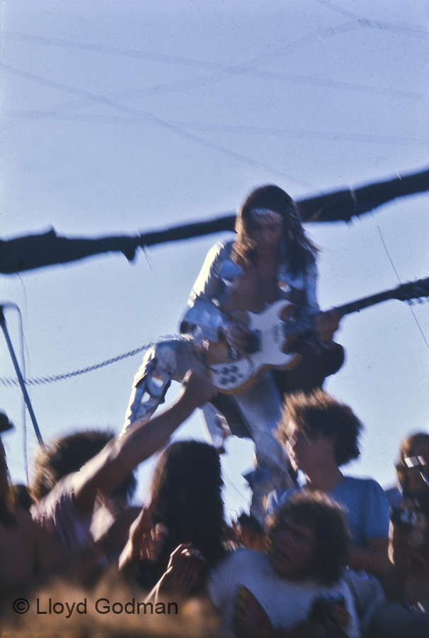 Slade, Te Rapa Racecoures, New Zealand 1973 - photograph Lloyd Godman 