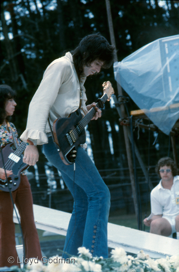 Rolling Stones - Keith Richards, Bill Wyman, Western Springs New Zealand - Feb.11 1973 - Photograph Lloyd Godman