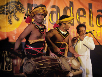 Ravibandhu Vidyapathy & Ensemble - womadelaide - adelaide - Australia - 2006 - Photograph Lloyd Godman