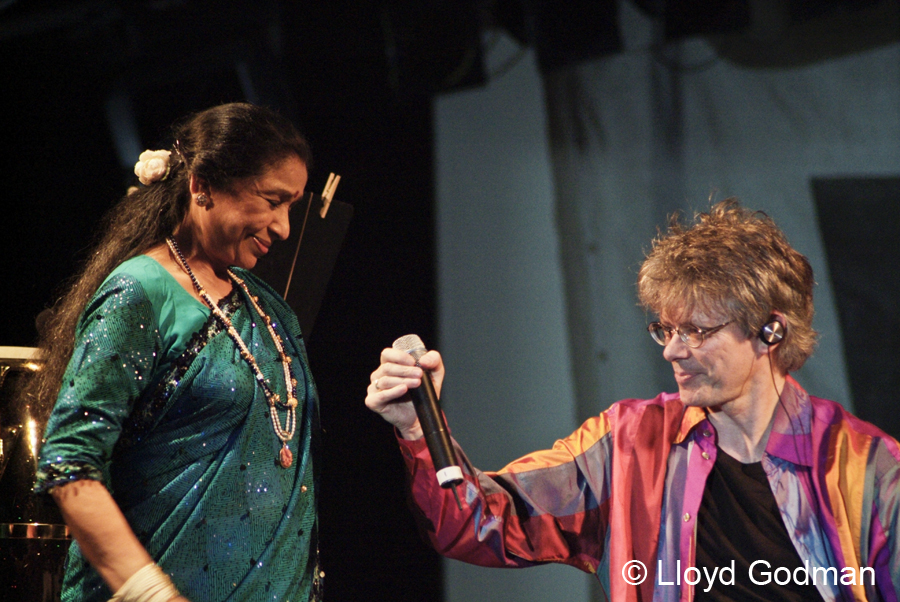 Asha Bhosle - with Kronos Quartet and Wu Man - Womad - Adelaide - Australia - 2007