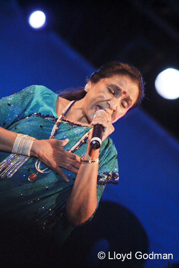 Asha Bhosle - with Kronos Quartet and Wu Man - Womad - Adelaide - Australia - 2007