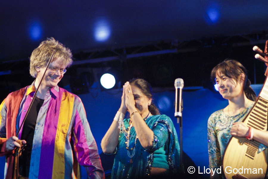Asha Bhosle - with Kronos Quartet and Wu Man - Womad - Adelaide - Australia - 2007