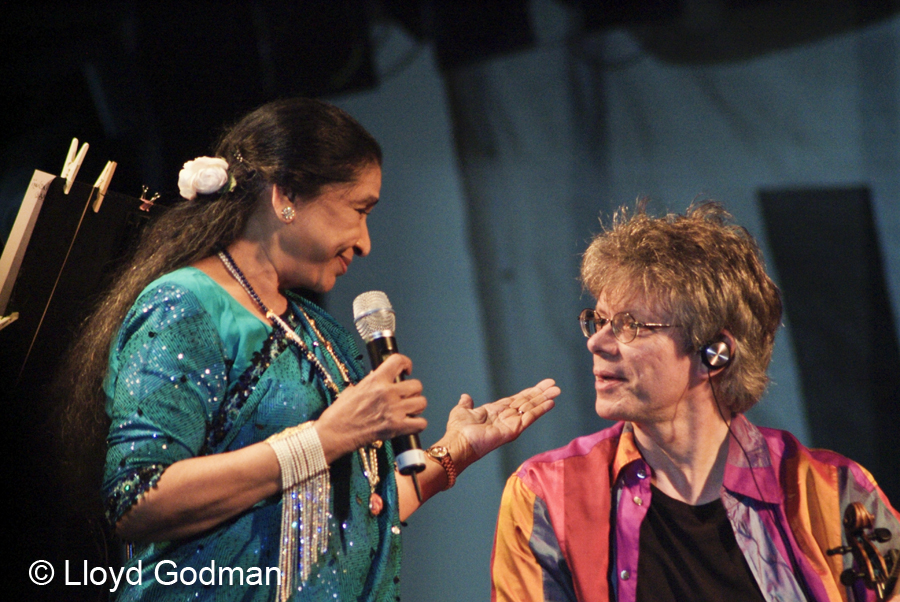 Asha Bhosle - with Kronos Quartet and Wu Man - Womad - Adelaide - Australia - 2007