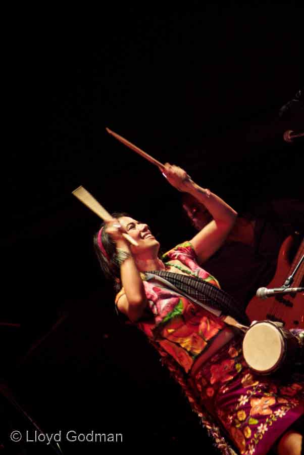 Lila Downs - Womadelaide Adelaide Australia - 2007 - photograph Lloyd Godman