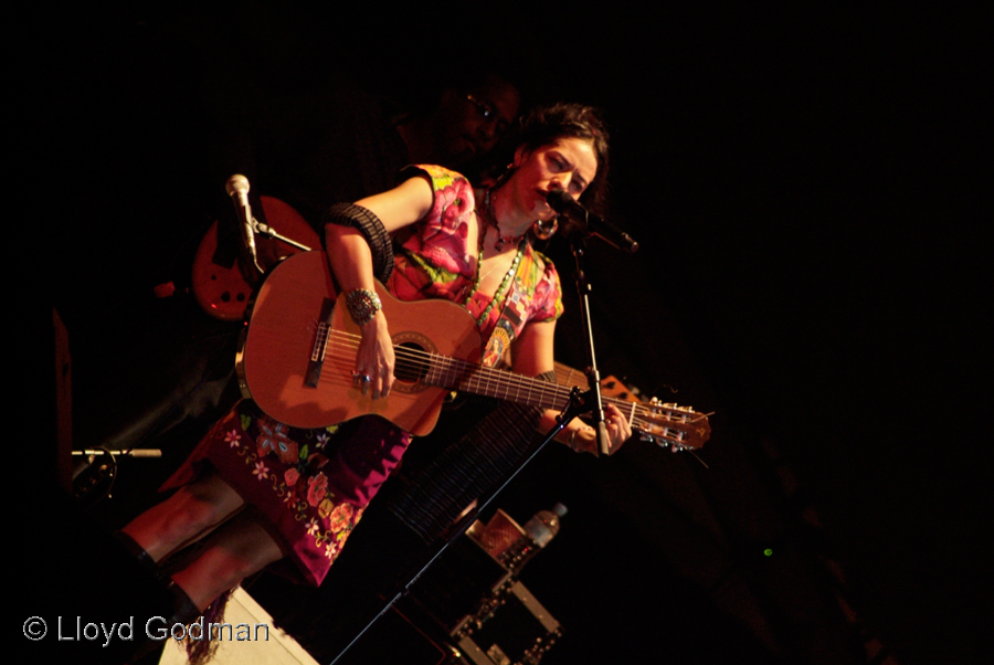 Lila Downs - Womadelaide Adelaide Australia - 2007 - photograph Lloyd Godman