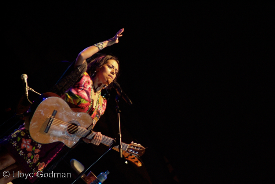 Lila Downs - Womadelaide Adelaide Australia - 2007 - photograph Lloyd Godman