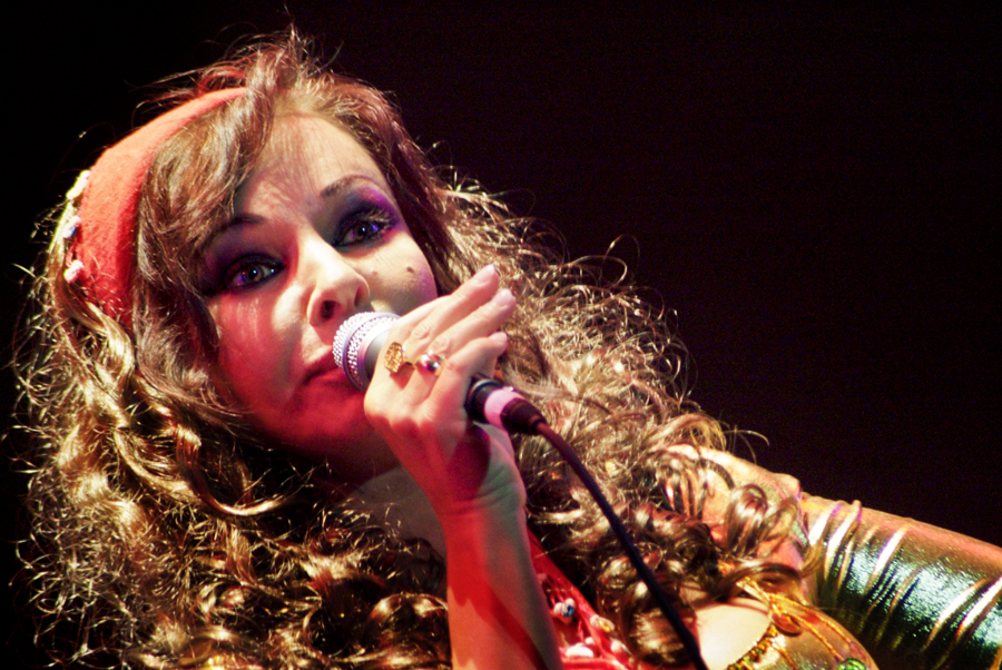 Natacha Atlas - Womad - Adelaide - Australia - 2009 -Photograph Lloyd Godman 