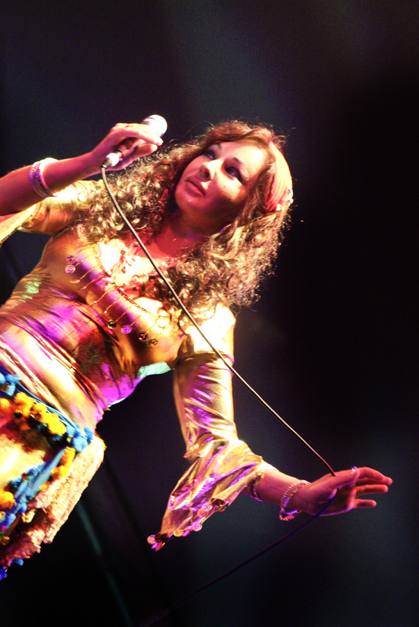 Natacha Atlas - Womad - Adelaide - Australia - 2009 -Photograph Lloyd Godman 