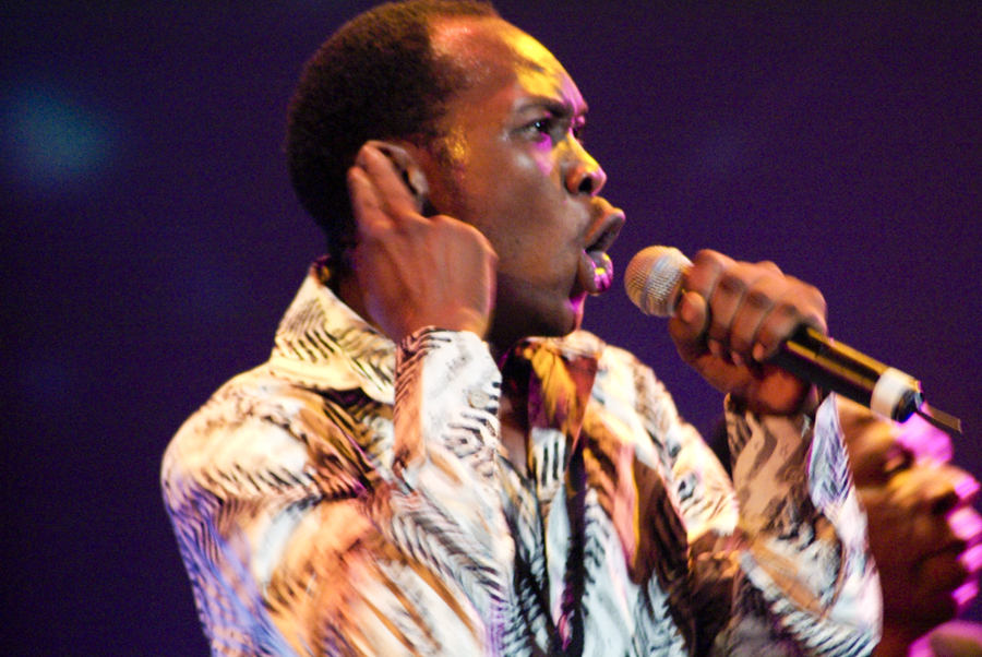 Seun Kuti and Egypt 80 - Womad - Adelaide - Australia - 2009 - Photograph Lloyd Godman