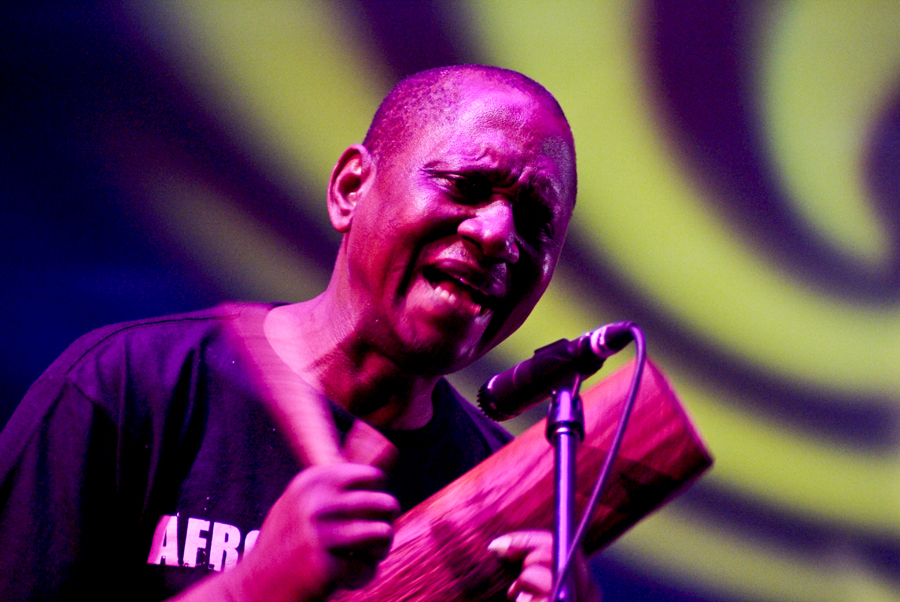 Seun Kuti and Egypt 80 - Womad - Adelaide - Australia - 2009 - Photograph Lloyd Godman