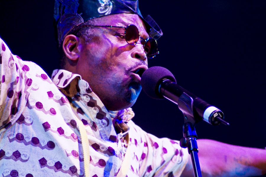 Seun Kuti and Egypt 80 - Womad - Adelaide - Australia - 2009 - Photograph Lloyd Godman