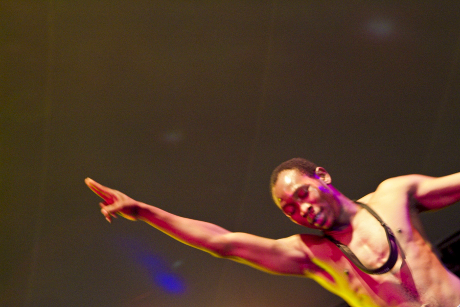 Seun Kuti and Egypt 80 - Womad - Adelaide - Australia - 2009 - Photograph Lloyd Godman