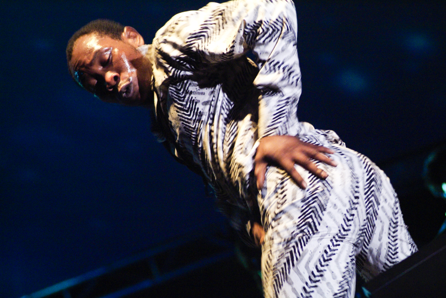 Seun Kuti and Egypt 80 - Womad - Adelaide - Australia - 2009 - Photograph Lloyd Godman