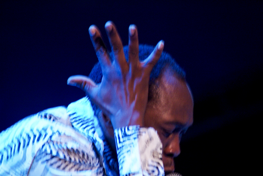 Seun Kuti and Egypt 80 - Womad - Adelaide - Australia - 2009 - Photograph Lloyd Godman