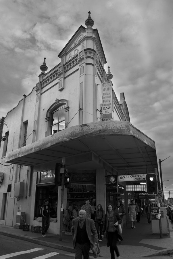 Corner King St and Egan, Newtown, Sydney, Australia  lloyd godman