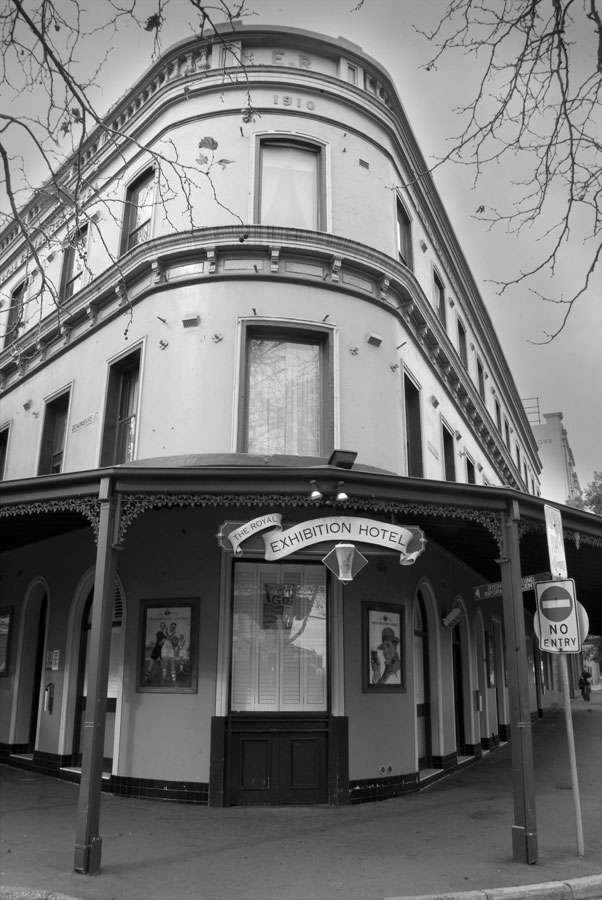 The Royal Exhibition Hotel, Cr Devenshire St and Chalmers St, Sydney, Australia - 2008 Lloyd Godman