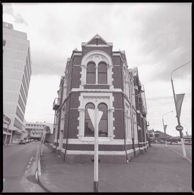 Cr Dunbar and High St, Dunedin, New Zealand 2002, lloyd Godman 