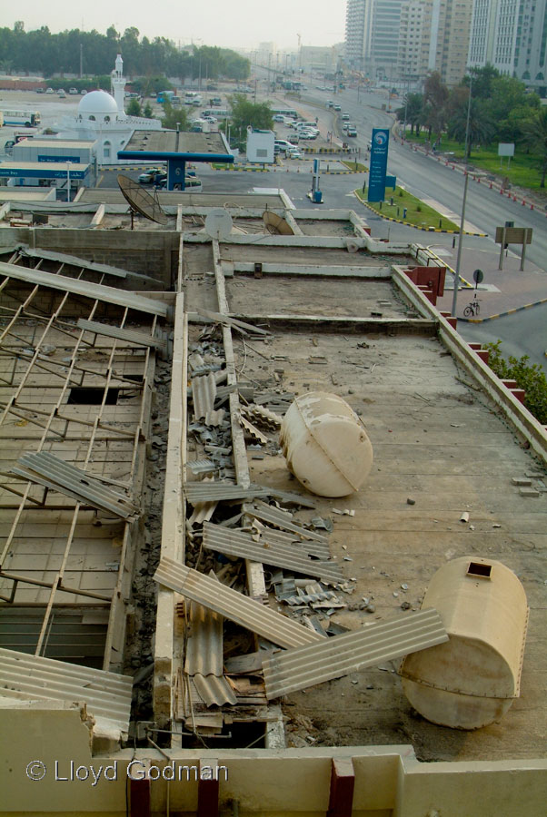 Demolished building Aubi Daubi