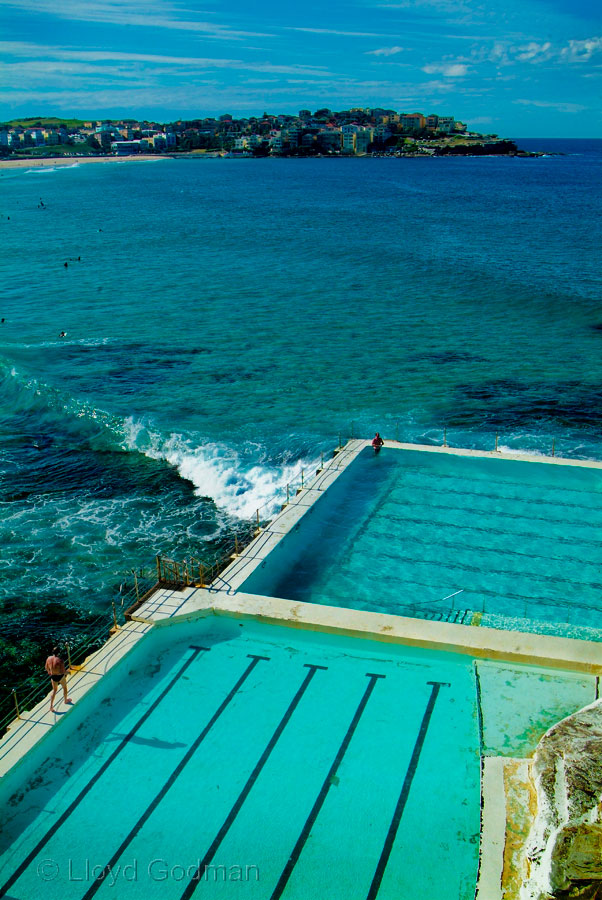 Swimming Pool, Bondi Beach, NSW, Australia - photograph © Lloyd Godman