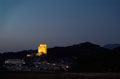 Crest with the tower, Drome Valley, France - photograph Lloyd Godman