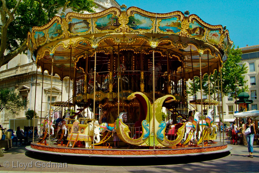 Merry go round - Avignon, France