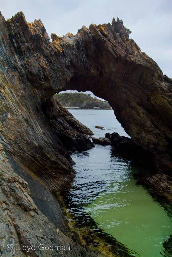 Coastal rocks, the bay of souls, Mystery Bay, NSW, Australia