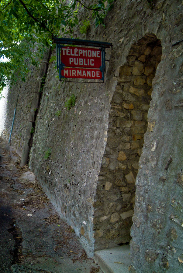 Telephone Phone box South of France