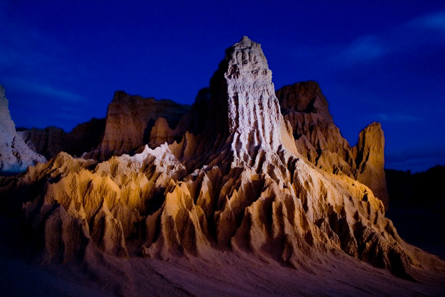 Lake Mungo - Luna Light Painting I - Lloyd Godman - 2007