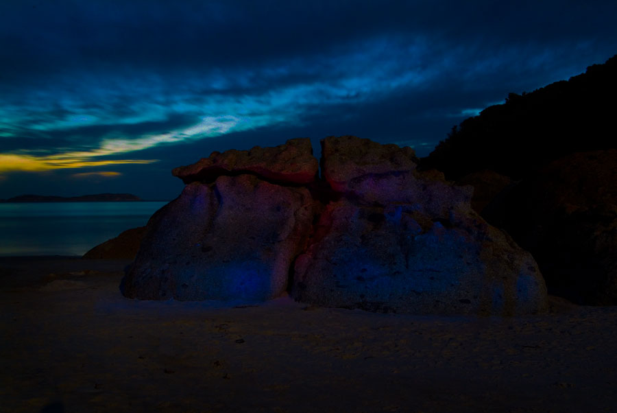 Wilsons Prom, Victoria, Australia - Luna Light Painting II - Lloyd Godman - 2008