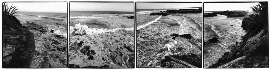 James K Baxter  Panorama of Brighton Bay from Big Rock, lloyd godman