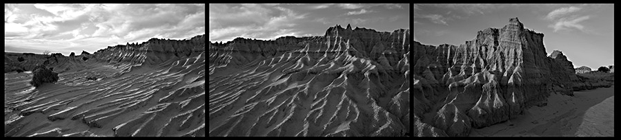 Great Walls of China, Lake Mungo, Australia - 2007 - Panoramic photograph - Lloyd Godman