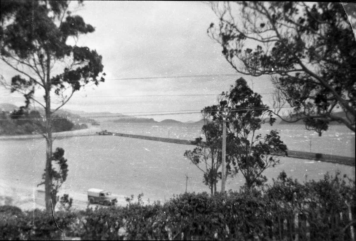 View down the harbor from Harold and Rachel's place at Burkes